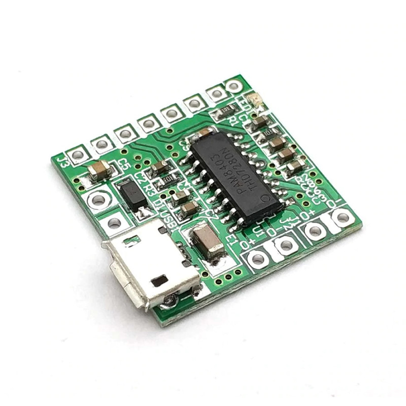 PAM8403 2x3w Amplifier Micro Usb