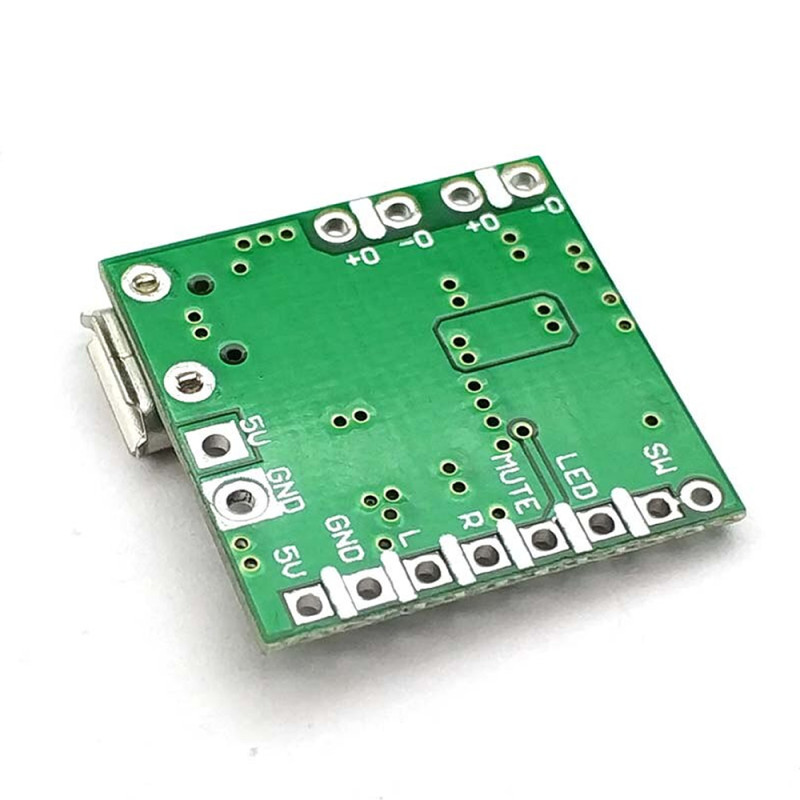 PAM8403 2x3w Amplifier Micro Usb