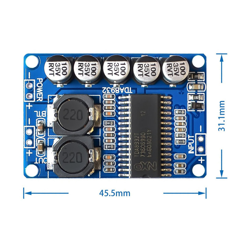 TDA8932 30W Audio Amplifier Module