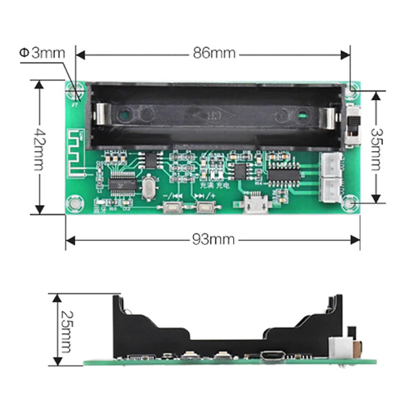 XH-A153 Bluetooth Mp3 Module