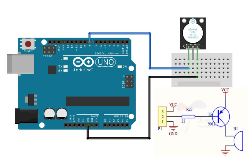 Buzzer Module Active