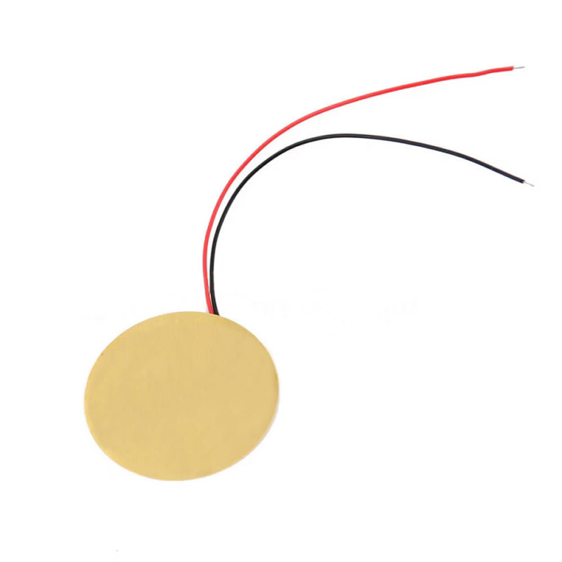 27mm Piezo Disk 5cm Kablolu