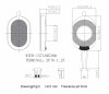 Adafruit 8 Ohm 1 Watt Hoparlör