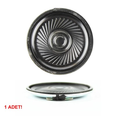 4cm 50 Ohm 0.5W Hoparlör İnce 5mm