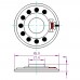 4cm 50 Ohm 0.5W Hoparlör İnce 5mm