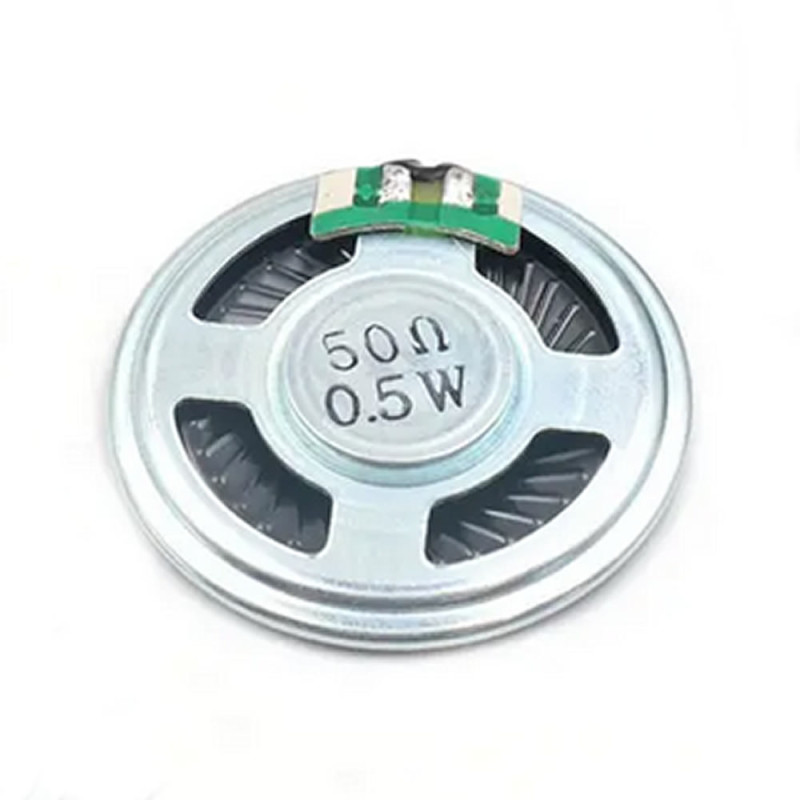 4cm 50 Ohm 0.5W Speaker Thin 5mm