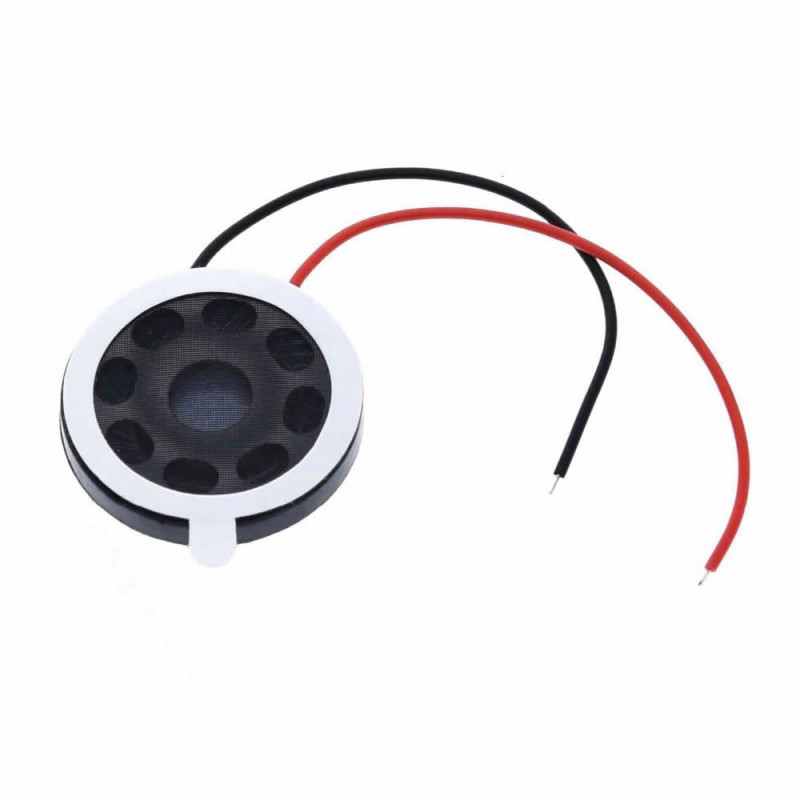 Hoparlör 1W 8ohm 20mm Yuvarlak