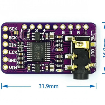PCM5102A DAC Module