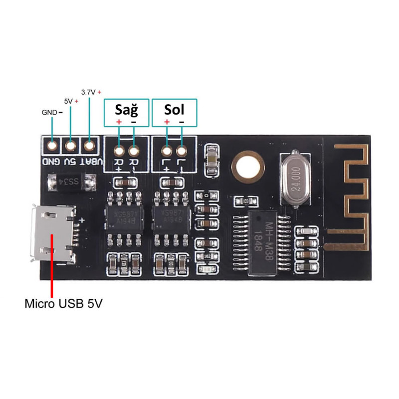 MH-M38 Bluetooth Mp3 Module