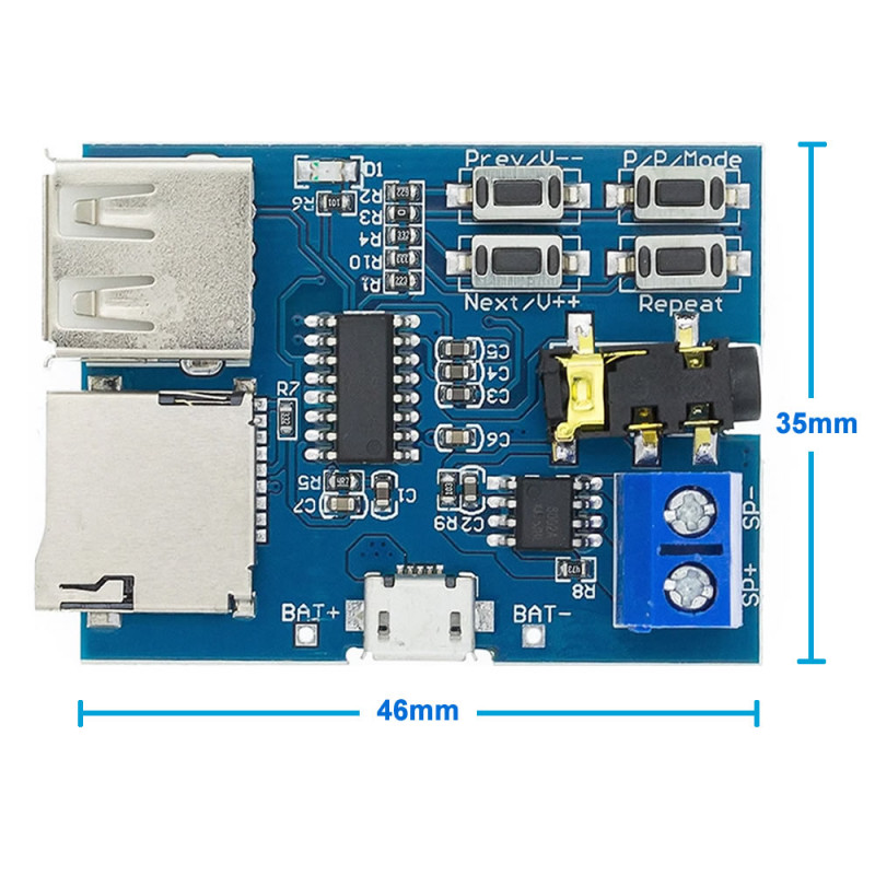 TF MP3 Player Modül