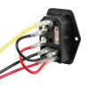 Cabled 220V Power Socket Male With Switch