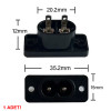 220V Power Socket C7 Female