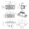 220V Power Socket C7 Female