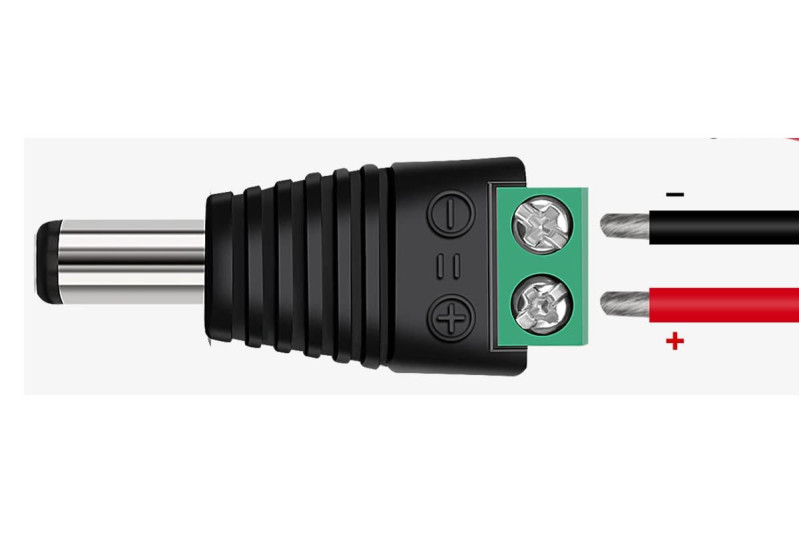 2.1mm Adaptör Klemens Dönüştürücü Erkek