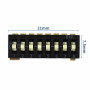 Tristate 8-Way Dip Switch