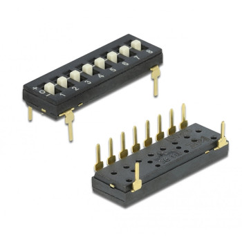 Tristate 8-Way Dip Switch