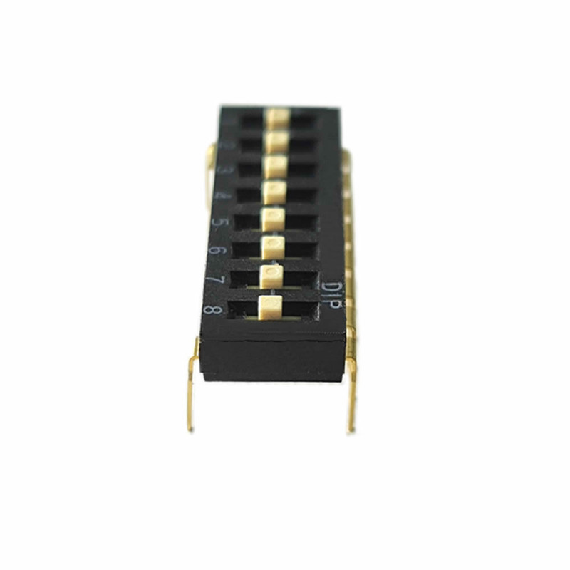 Tristate 8-Way Dip Switch