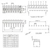 Tristate 8-Way Dip Switch