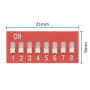 8-Way Dip Switch