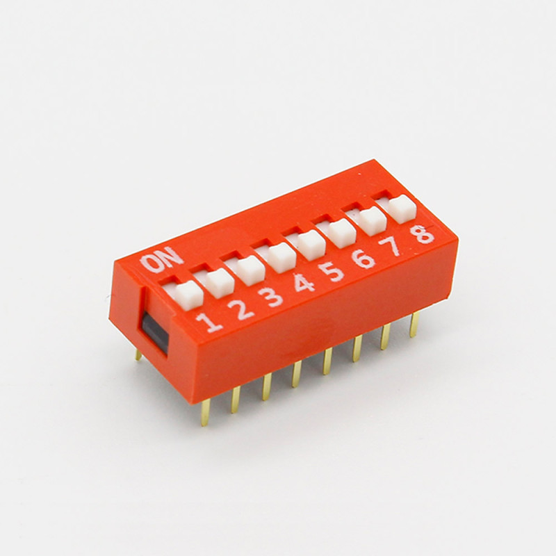 8-Way Dip Switch