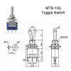 MTS-103 Mini Toggle Switch