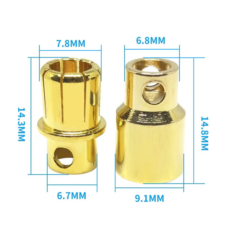 8mm Banana Socket Pair