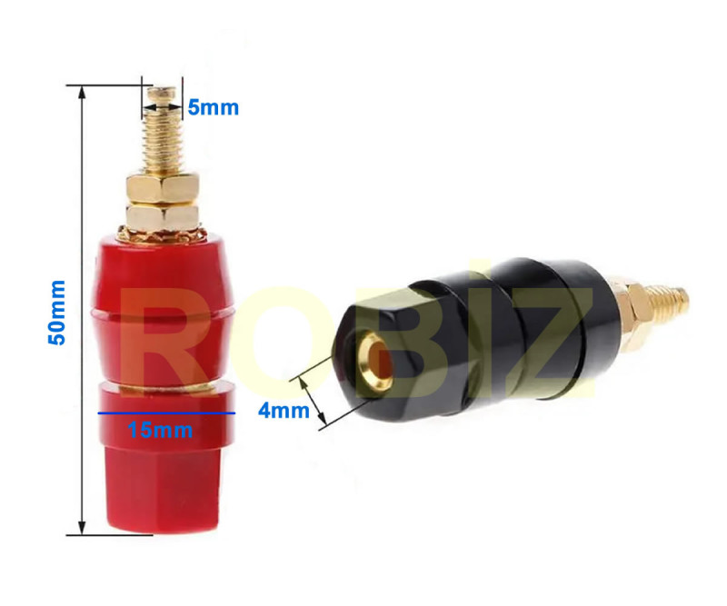 Banana Socket Terminal Pair Sprt
