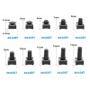 200pcs 6x6mm Tact Button Set