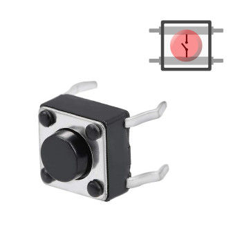 6x6x4.3mm Tact Button
