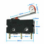 Roller Micro Switch 5A Kw123