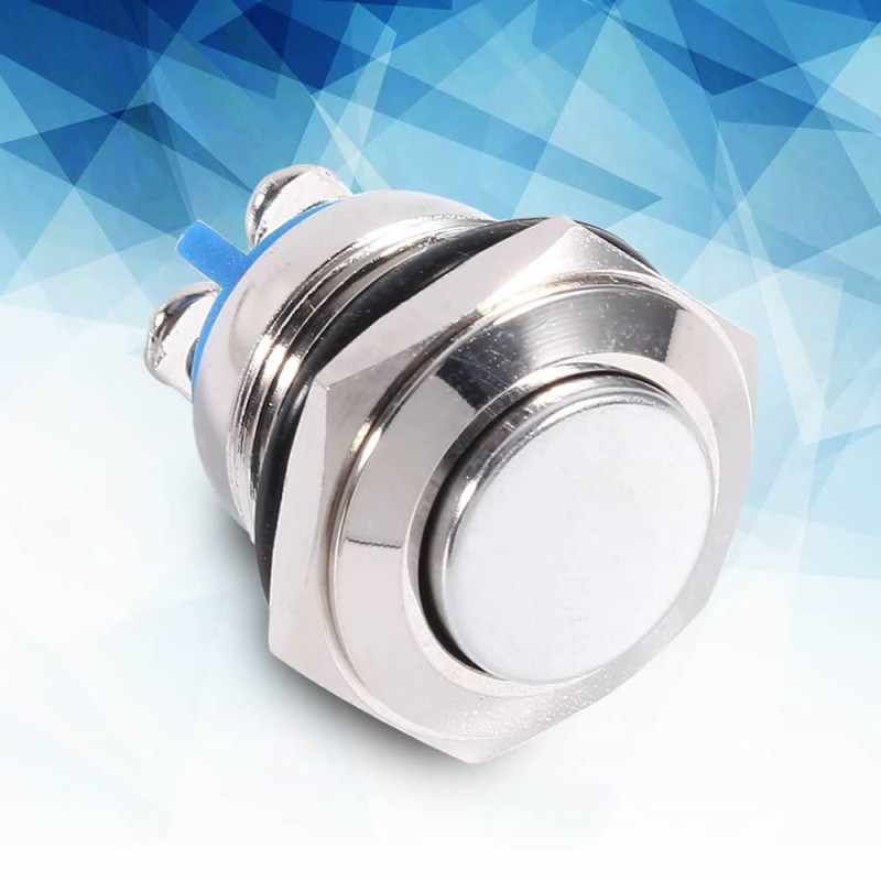 16mm Metal Push Button High Head BT1603