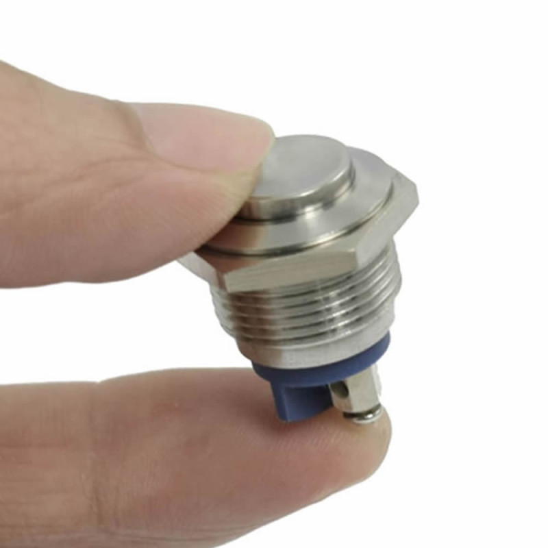 16mm Metal Push Button High Head BT1603