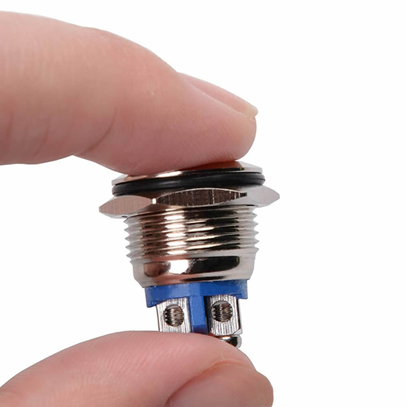 16mm Metal Push Button Round Head BT1602