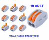 10 Pcs 2 Way Easy Cable Connector
