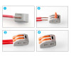 10 Pcs 2 Way Easy Cable Connector