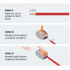 10 Pcs 2 Way Easy Cable Connector