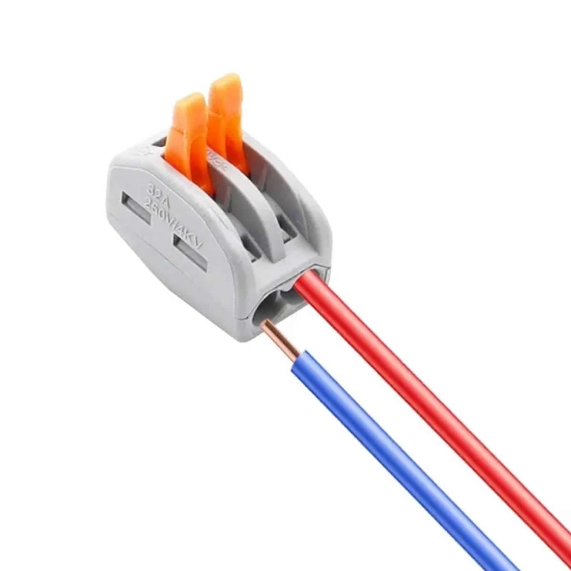 10 Pcs 2 Way Easy Cable Connector