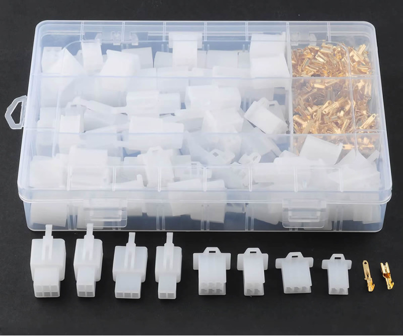 380 Pieces 2.8mm 2/3/4/6 Pin Socket Set