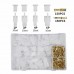 380 Parça 2.8mm 2/3/4/6 Pin Soket Seti