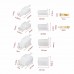 380 Parça 2.8mm 2/3/4/6 Pin Soket Seti