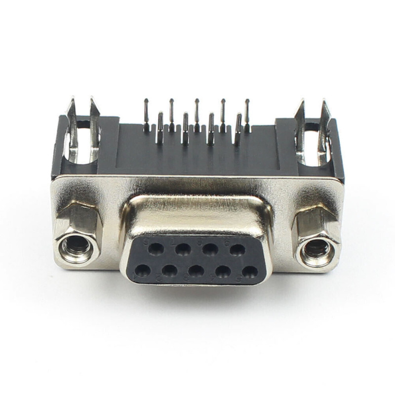 DB9 90 Degree Female Connection Connector