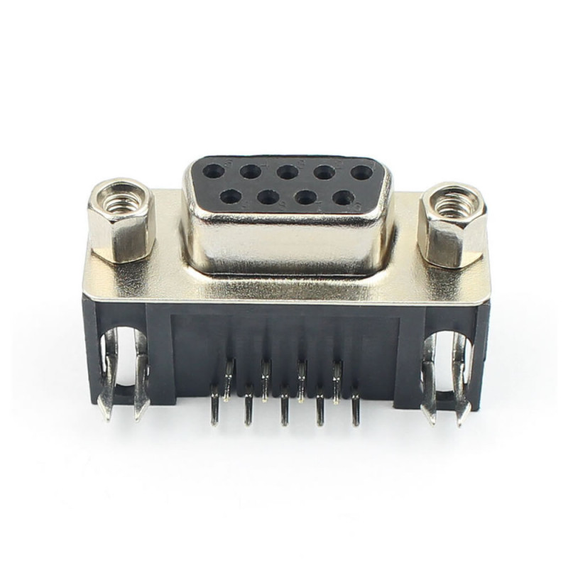 DB9 90 Degree Female Connection Connector
