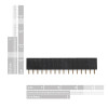 1x16 Pin Female Header