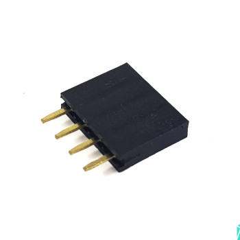 4 Pin Tek Sıra Dişi Header