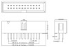 2x10 Pin Male Box Header