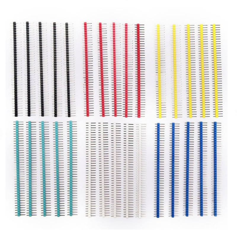 30 pcs 40 Pin Male Header Set
