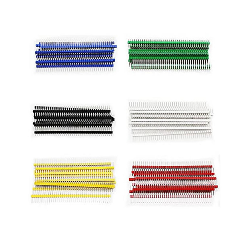 30 pcs 40 Pin Male Header Set