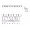 1x40 Pin Precision Dişi Header