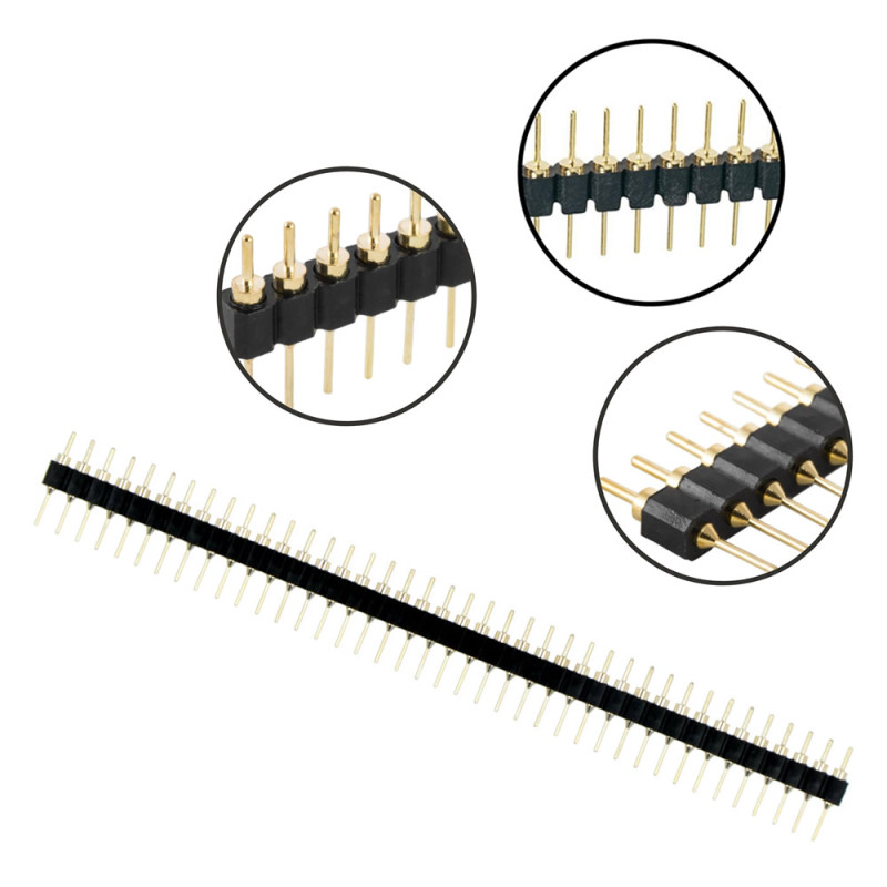 1x40 Pin Precision Male Header