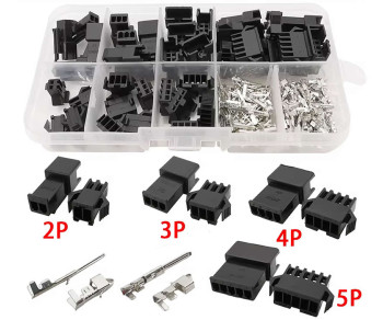 JST SM Connector Set 200 Pieces